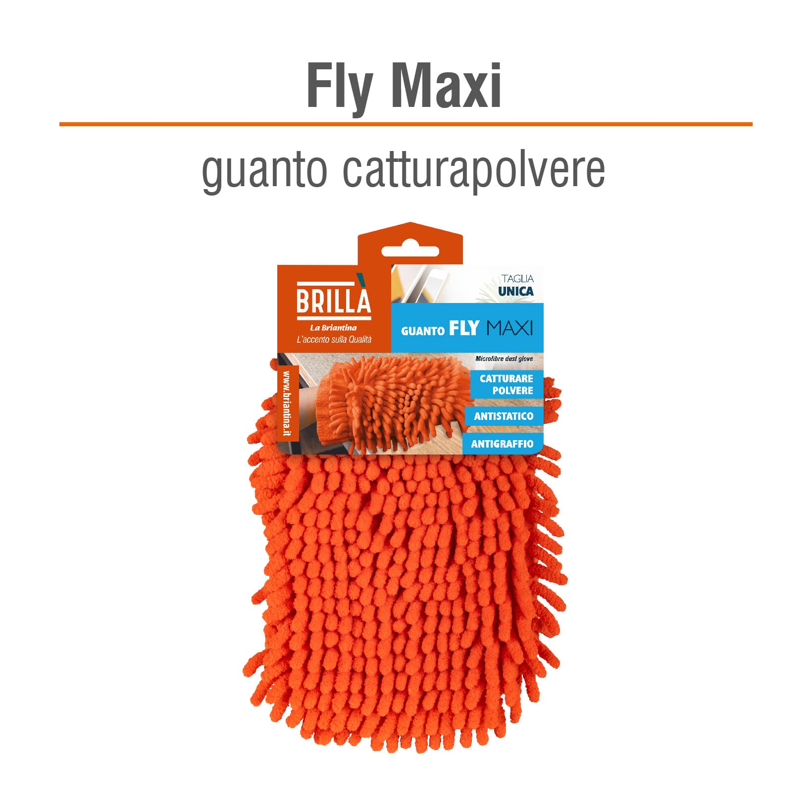 GUANTO CATTURAPOLVERE IN MICROFIBRA