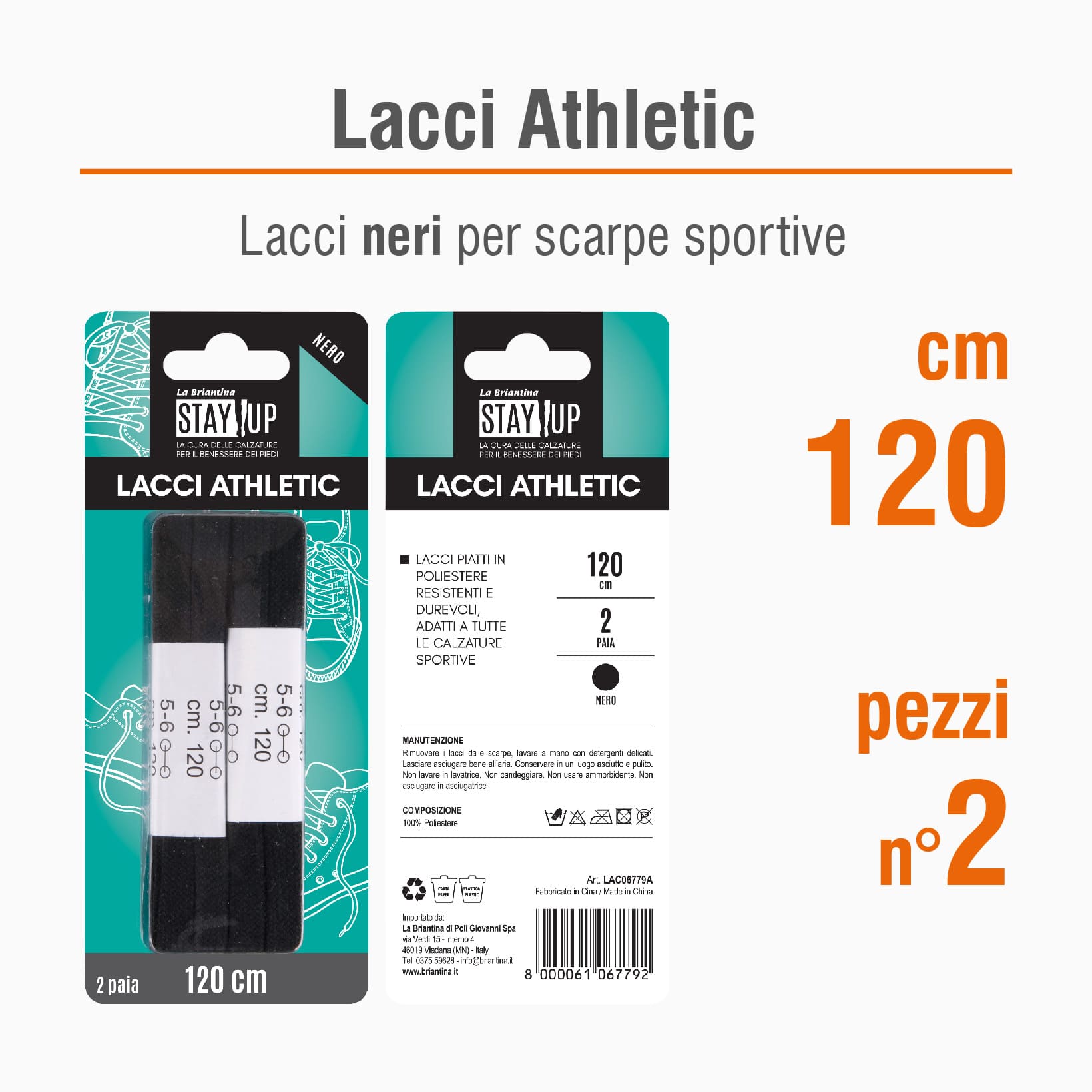LACCI PER SCARPE NERI: 2 PAIA