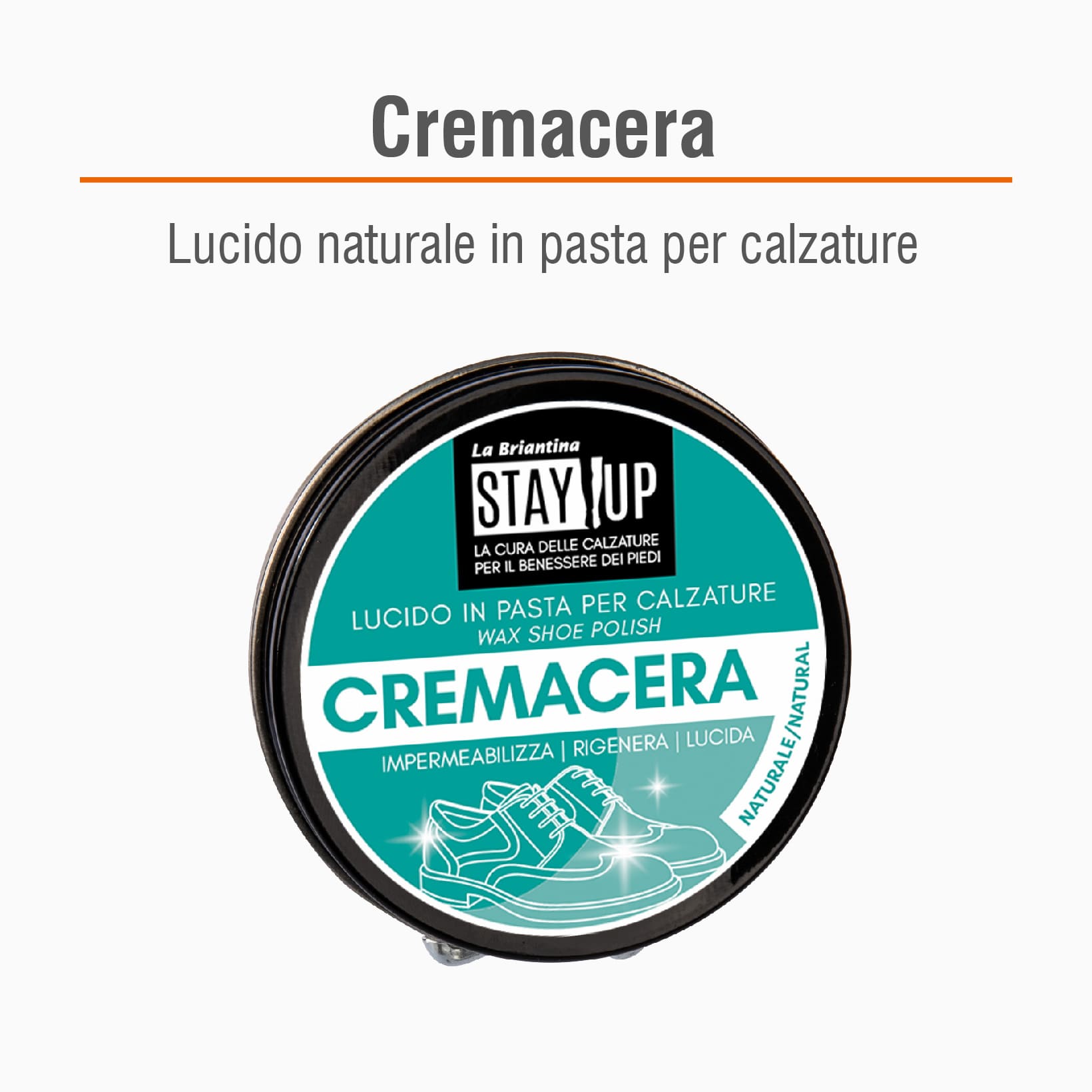 LUCIDO IN CREMA NEUTRO PER CALZATURE