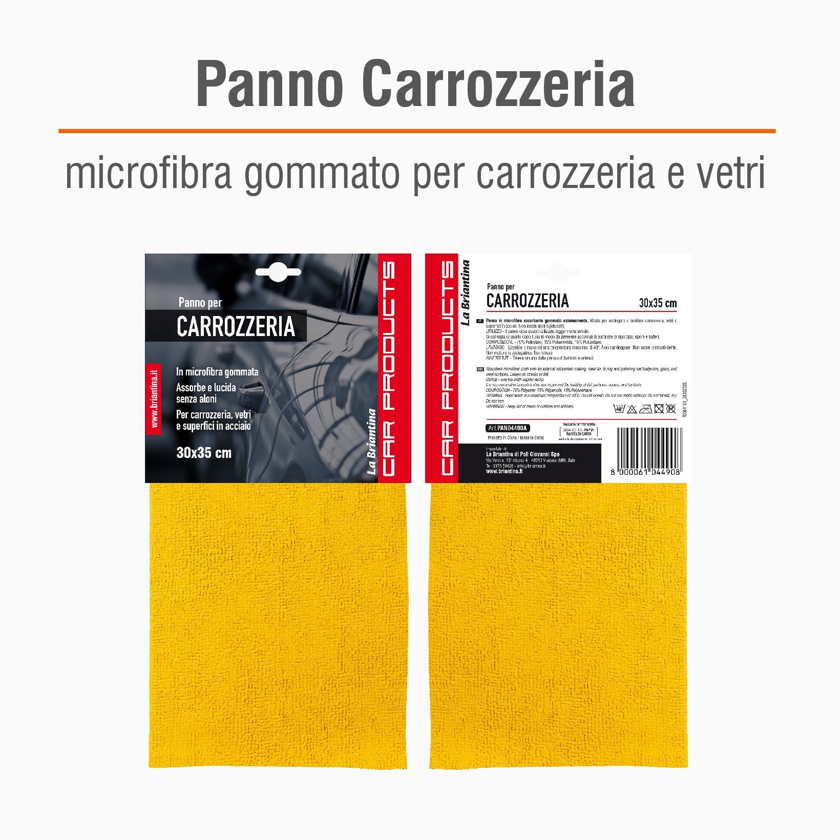 PANNO PER CARROZZERIA AUTO E VETRI