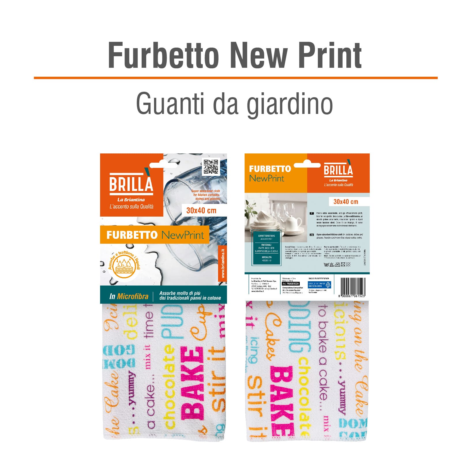PANNO FURBETTO NEW PRINT PER LAVELLO