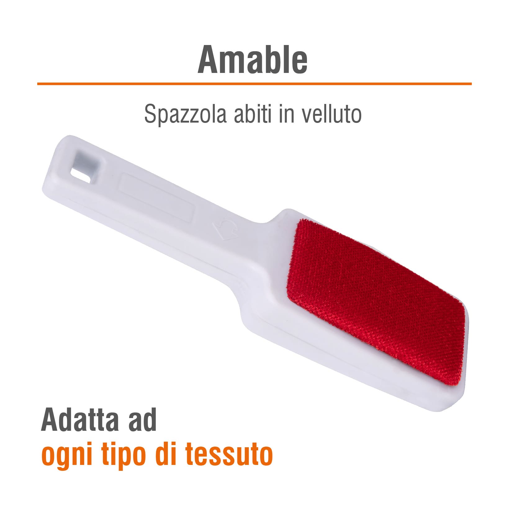 SPAZZOLA ABITI IN VELLUTO
